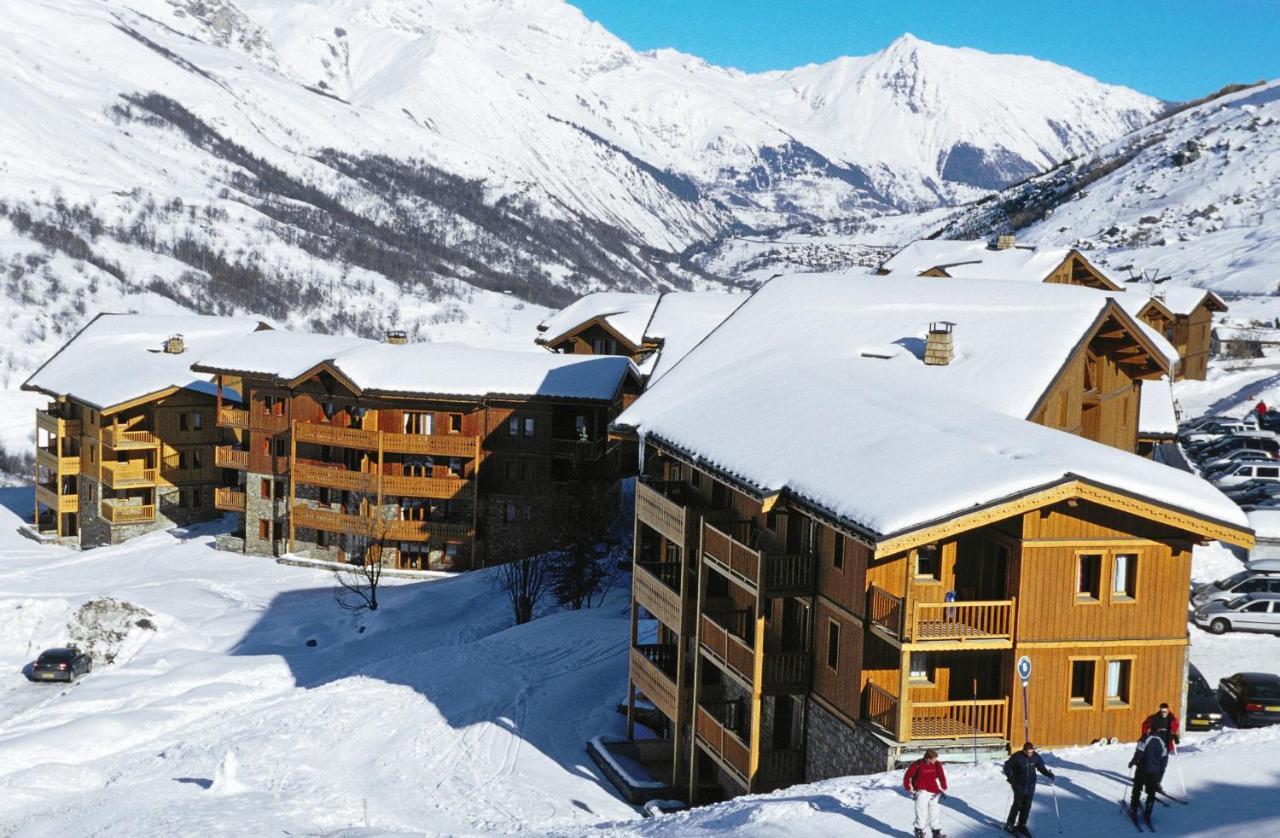 Belambra Clubs Residence Les Menuires - Le Hameau Des Airelles سان-مارتن-دي-بيفيل المظهر الخارجي الصورة