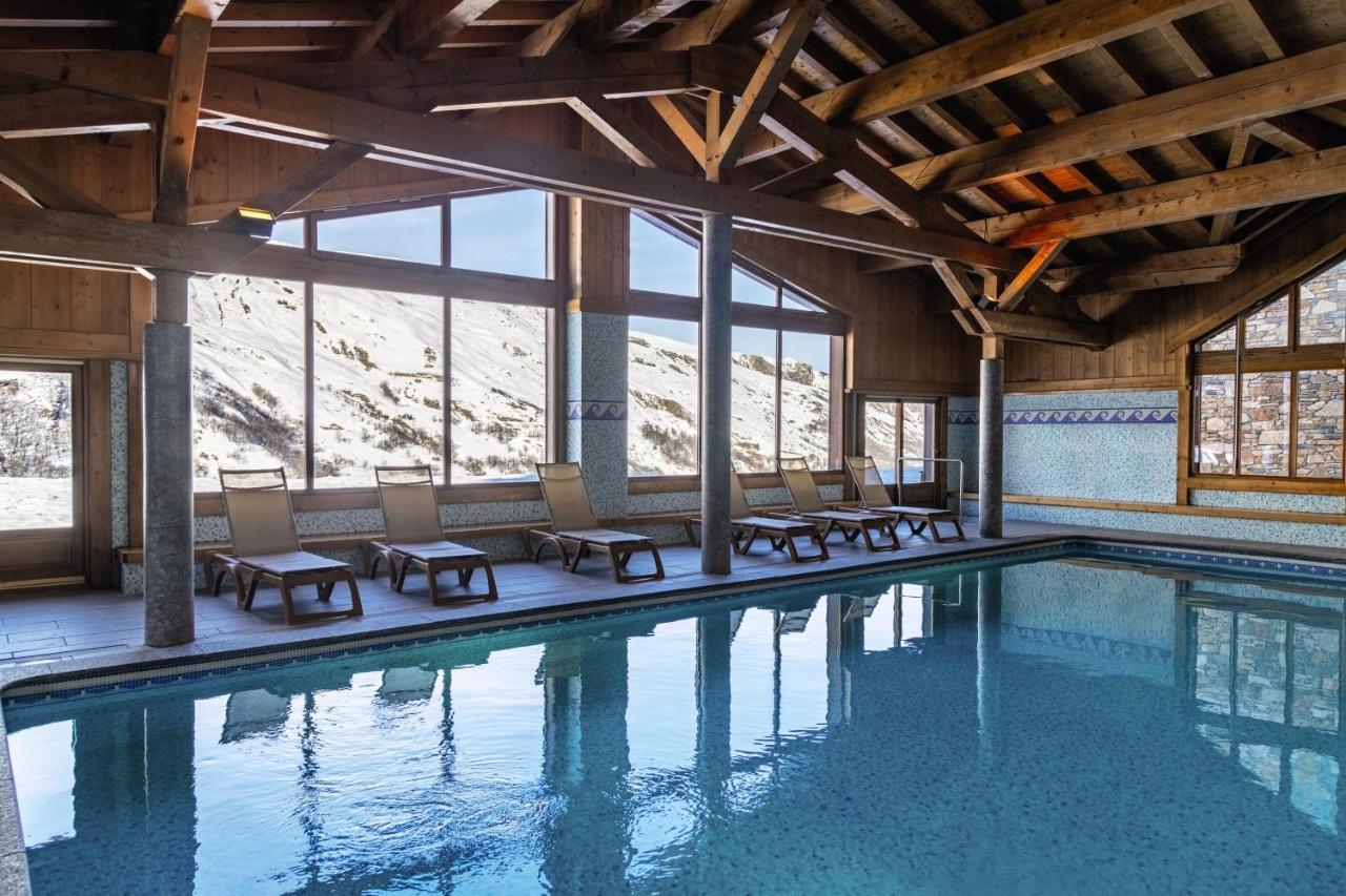 Belambra Clubs Residence Les Menuires - Le Hameau Des Airelles سان-مارتن-دي-بيفيل المظهر الخارجي الصورة