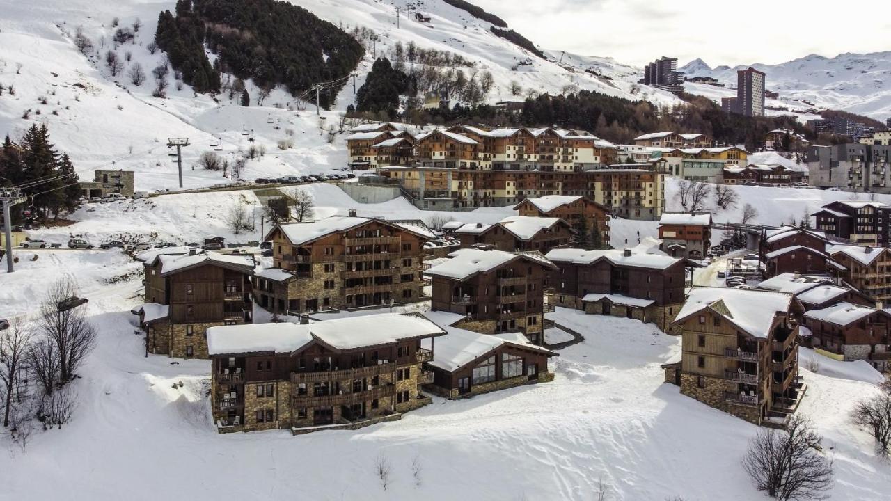 Belambra Clubs Residence Les Menuires - Le Hameau Des Airelles سان-مارتن-دي-بيفيل المظهر الخارجي الصورة