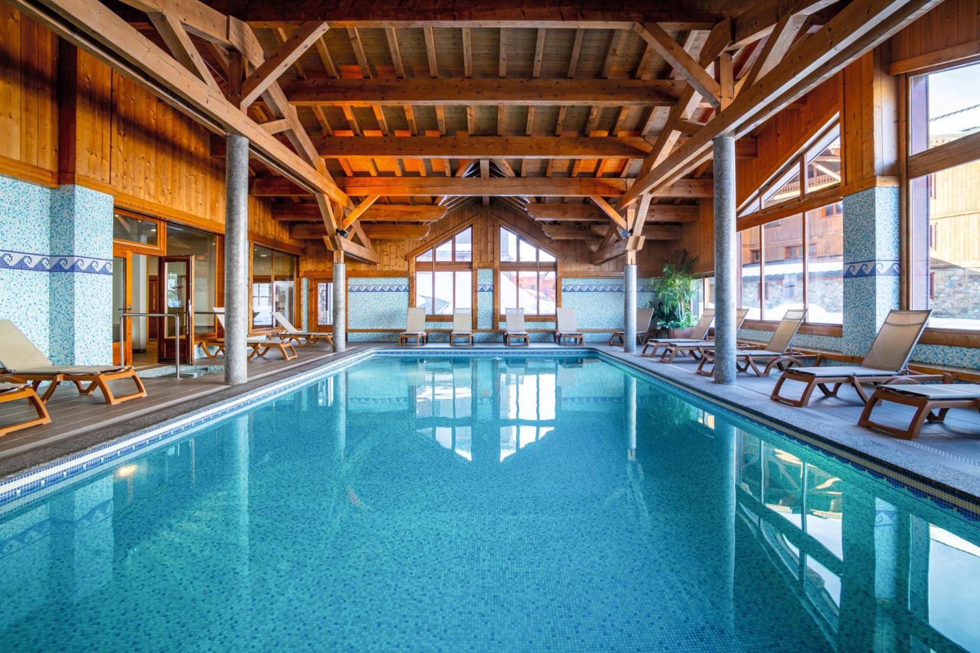 Belambra Clubs Residence Les Menuires - Le Hameau Des Airelles سان-مارتن-دي-بيفيل المظهر الخارجي الصورة