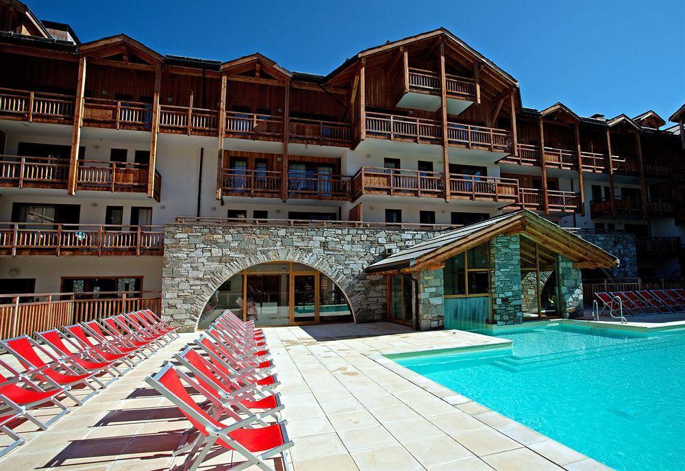 Belambra Clubs Residence Les Menuires - Le Hameau Des Airelles سان-مارتن-دي-بيفيل المظهر الخارجي الصورة
