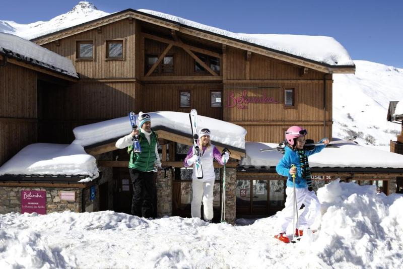 Belambra Clubs Residence Les Menuires - Le Hameau Des Airelles سان-مارتن-دي-بيفيل المظهر الخارجي الصورة